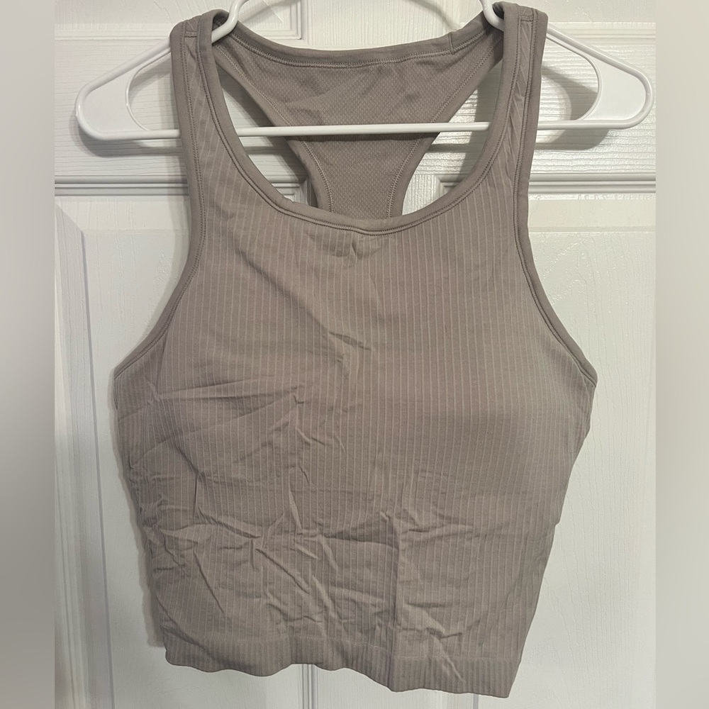 Ebb to Street Cropped Racerback Tank